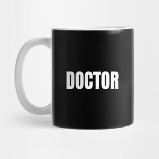 Doctor Word - Simple Bold Text Mug